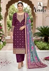 Vadi By Alok Suit Jacquard With Hand Work Dress Material 